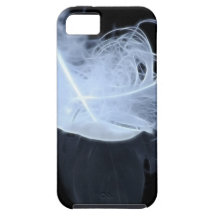 Twin flame feathers and reflection iPhone 5 cover