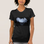 Twin flame feathers and reflection t shirts