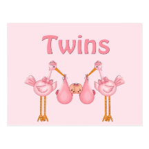 Twin Girls Post Cards