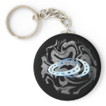 Twin Mobius Strips keychains