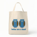 Twin Owls Blue bags