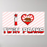 Twin Peaks, CA Posters