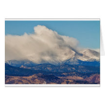 Twin Peaks Winter Weather View Card