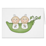 Twin Peas in a Pod Card