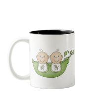 Twin Peas in a Pod Coffee Mug