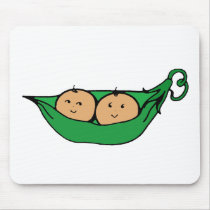 Twin Pod Graphic Mouse Mat
