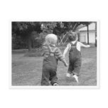 Twin Toddlers at Play postcards