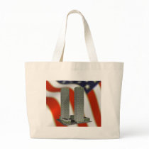 Twin Towers Canvas Bags