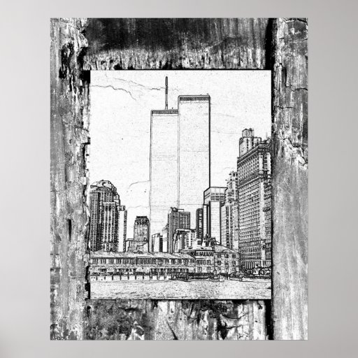 Twin Towers Print