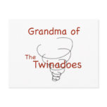 Twinadoes Grandma postcards