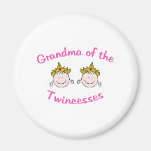 Twincess Grandma Magnets