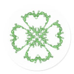 Twining Shamrock stickers