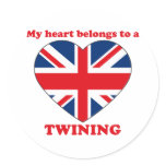 Twining stickers
