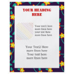 Twining Vines Bright custom flyers