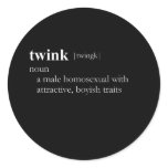 TWINK T-SHIRT / Gay Slang T-shirt stickers