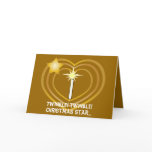 Twinkle Twinkle Christmas Star...-Customise cards