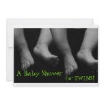 Twins Baby Shower Invitation
