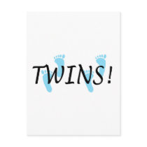 Twins (Blue Footprints)