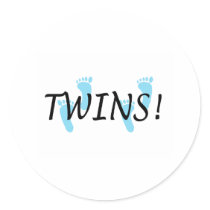 Twins (Blue Footprints)