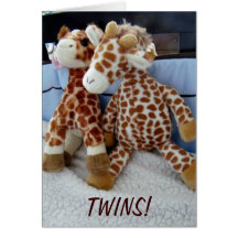 "TWINS" DOUBLE THE LOVE/FUN CARD