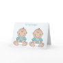 Twins Funny Congratulations Card