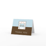 Twins in Crib Baby Shower Thank You Cards