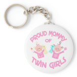 Twin's Mum Mother's Day Twin Girls Key Chain keychains