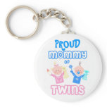 Twin's Mum Mother's Day Twins keychains