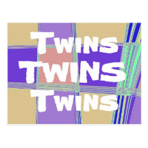 Twins Postcard