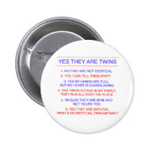 Twins Questions Fraternal Buttons