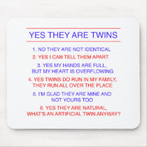 Twins Questions Fraternal