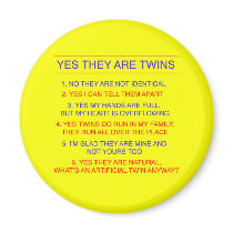 Twins Questions Fraternal Yellow
