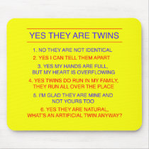 Twins Questions Fraternal Yellow