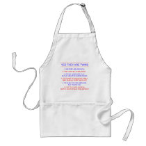 Twins Questions Identical Aprons