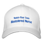 Twinty Foor 7ven/Registered Nurse embroidered hats