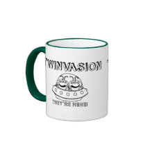 TWINVASION "They're Here!" Mugs