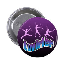 Twirler Pinback Buttons