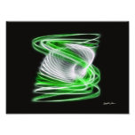 Twisted 1 Green Photograph