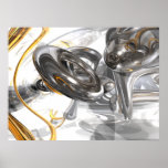 Twisted Abstract Poster posters