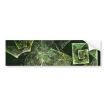 Twisted Balance Abstract Art Bumper Sticker