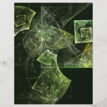 Twisted Balance Abstract Art Flyer