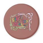 Twisted Birthday Wishes Refrigerator Magnets