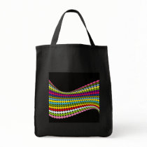 Twisted Dots Tote Bags