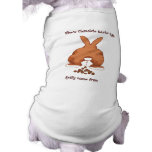 Twisted Easter Bunny Dog Tee pet clothing