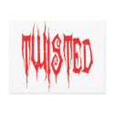 Twisted postcards