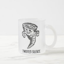 Twisted Silence Glass Mugs