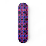 Twisted Squares Red skateboards