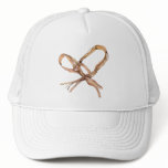 Twisted Twine Heart Hat