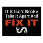Twisted Wrench - FIX IT Post Cards