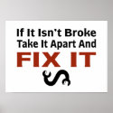 Twisted Wrench - FIX IT posters